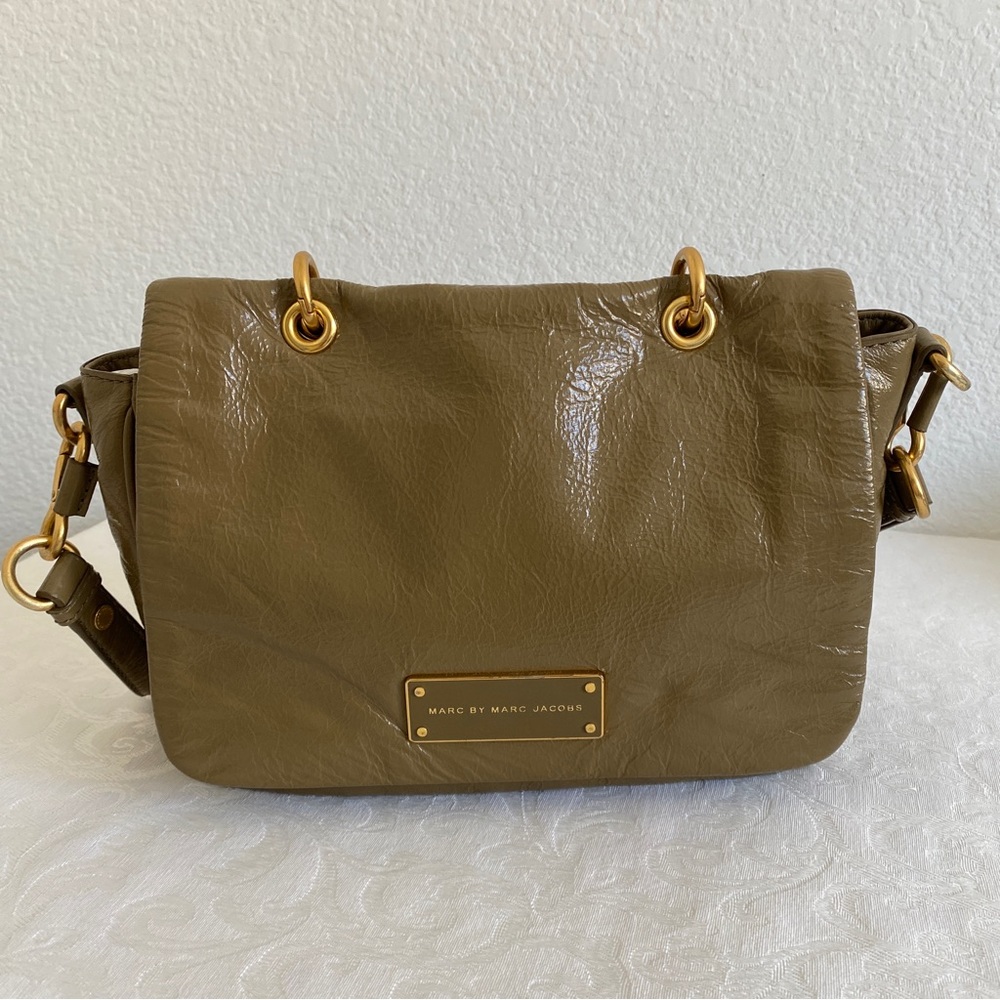Marc by Marc Jacobs olive Too Hot To Handle  2 way bag